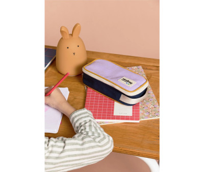 Estuche Max Tricolor Lila