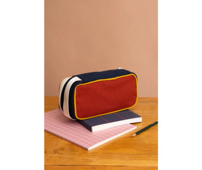 Estuche Max Tricolor Lila