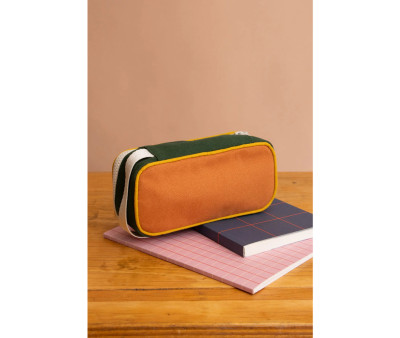 Estuche Max Tricolor Azul Eléctrico