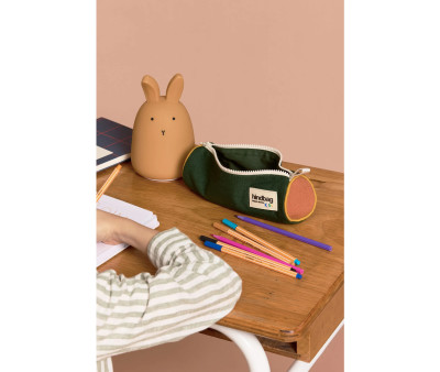 Estuche Mia Tricolor Azul Eléctrico