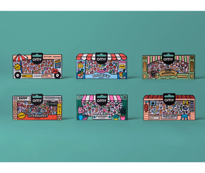 Pegatinas Fluorescentes Boutique Hot Dog