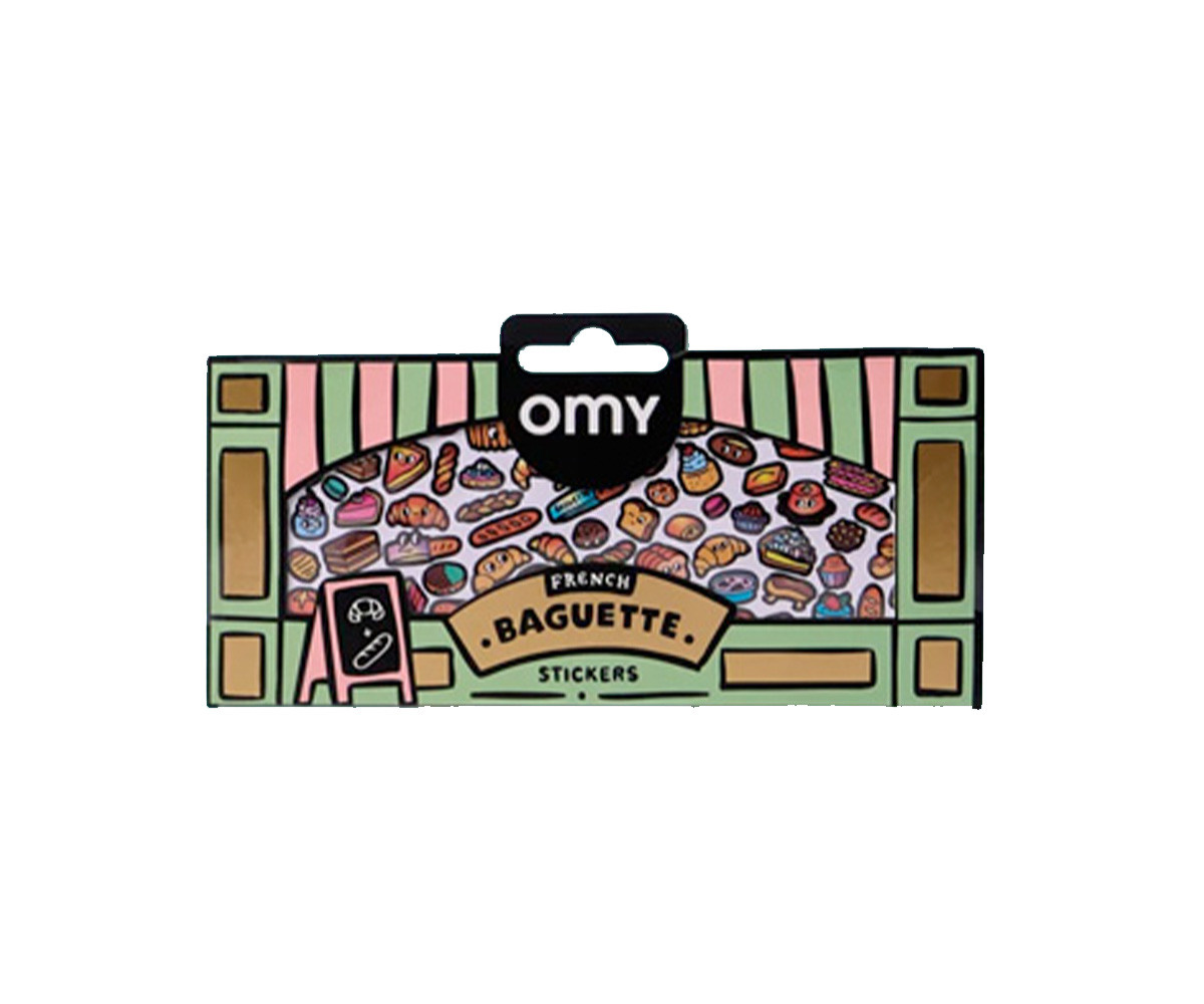 Adesivi Boutique Baguette Fluorescenti