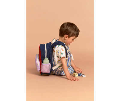 Mochila Preescolar Romy Tricolor Terracotta Personalizable