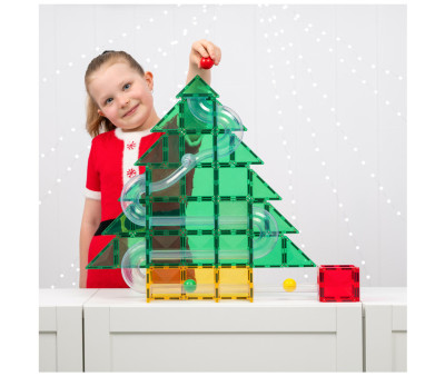 Pack Connetix Ball Run Christmas Special Edition Christmas 71 piezas