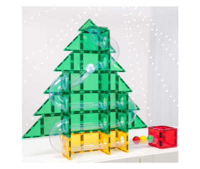 Pack Connetix Ball Run Christmas Special Edition Christmas 71 piezas