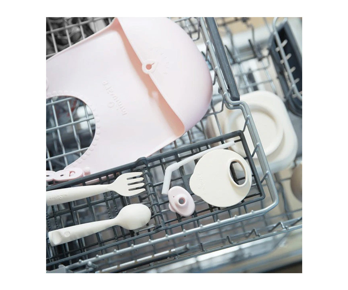 Babero Silicona Enrollable Sage