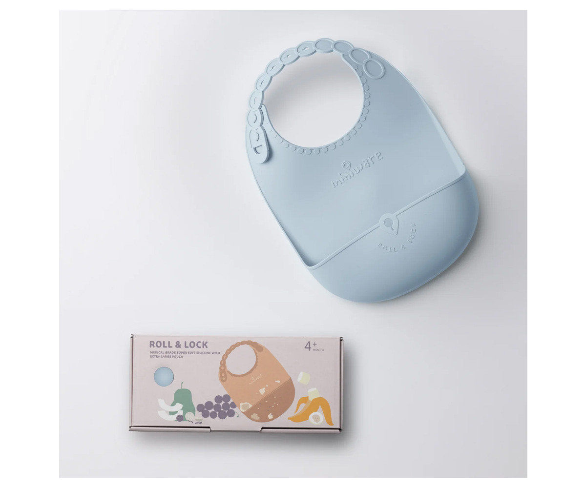 Babero Silicona Enrollable Chickory