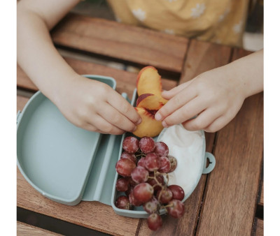 Set de Plato y Cuchara de Silicona Plegable Sage
