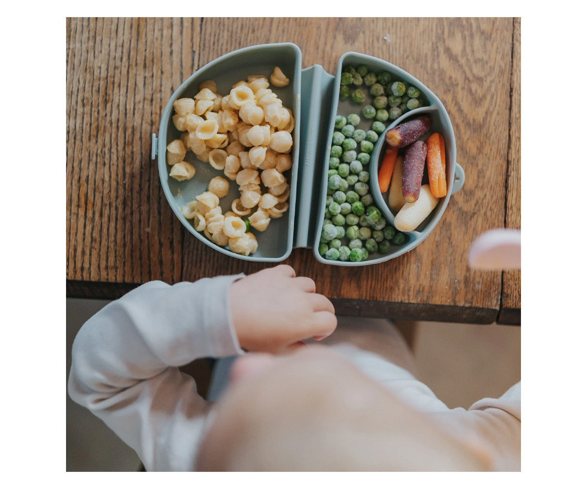 Set de Plato y Cuchara de Silicona Plegable Sage