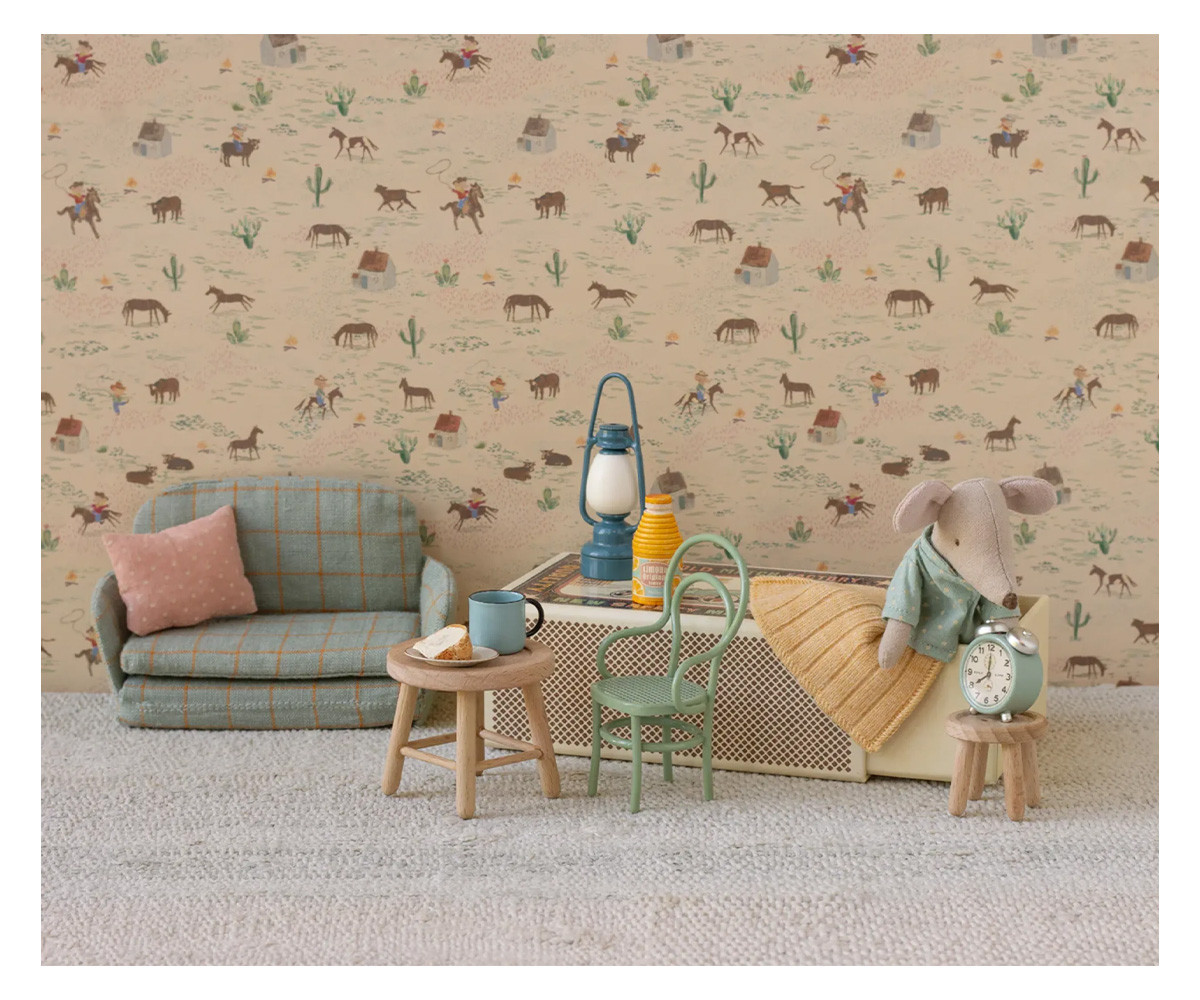 Hermano Pequeño Ratón en Caja de Cerillas