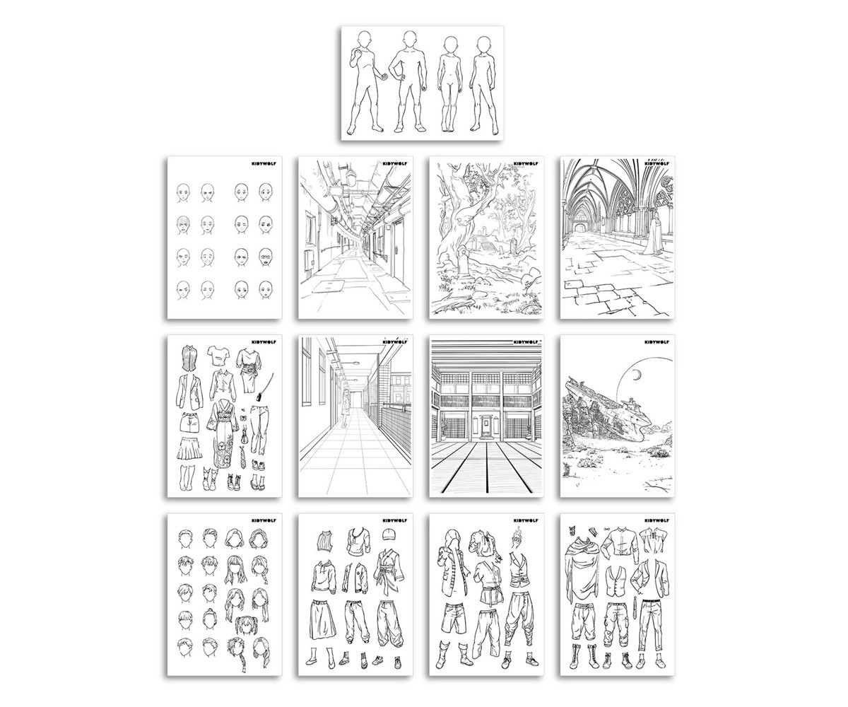 KidyDraw-Pro Fashion