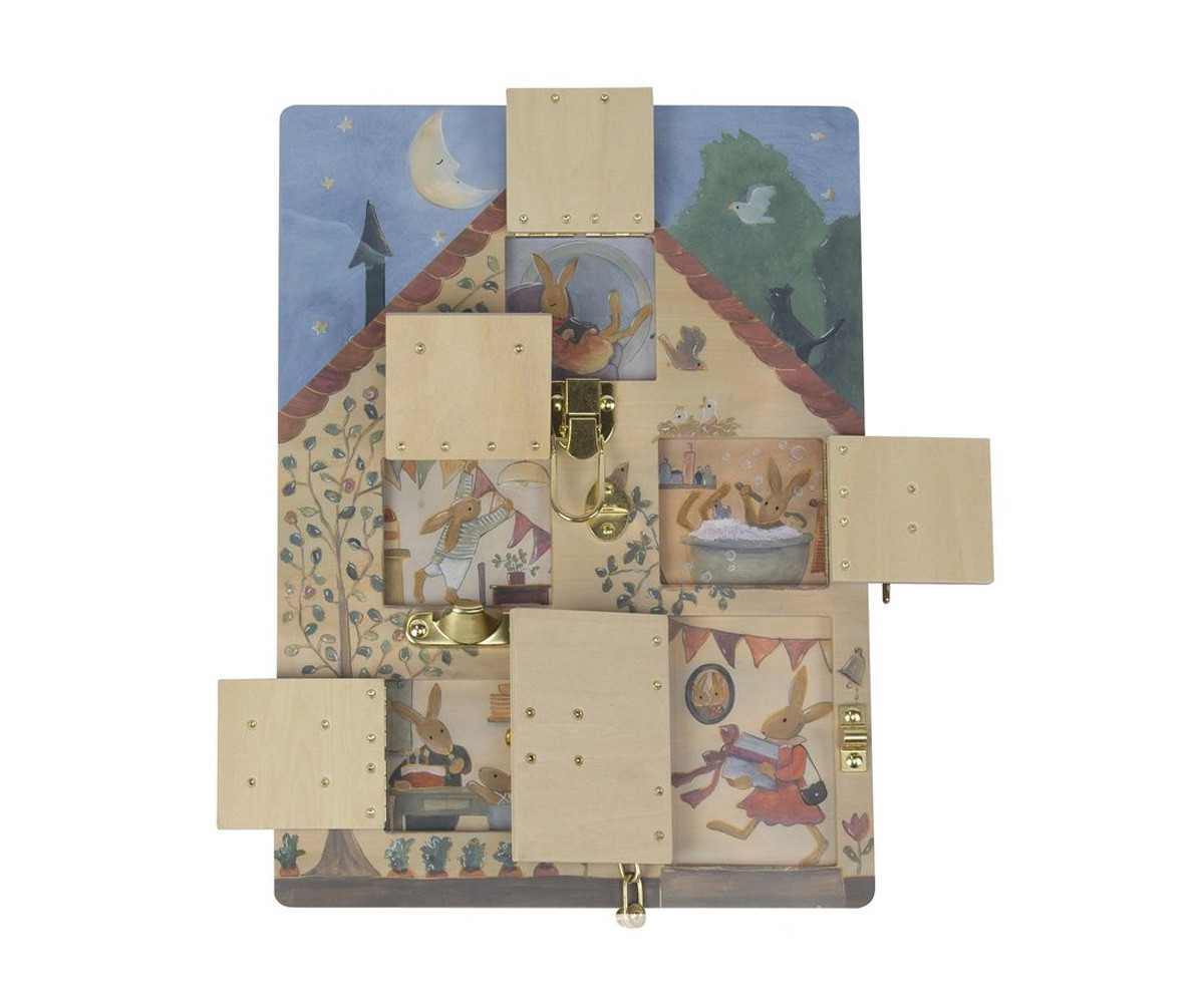 Tablero con Cierres Madriguera de Conejos