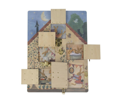 Tablero con Cierres Madriguera de Conejos