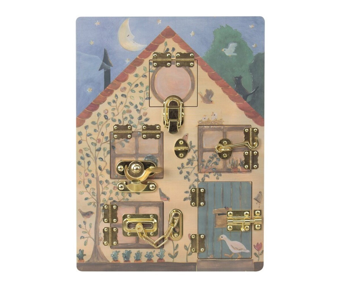 Tablero con Cierres Madriguera de Conejos