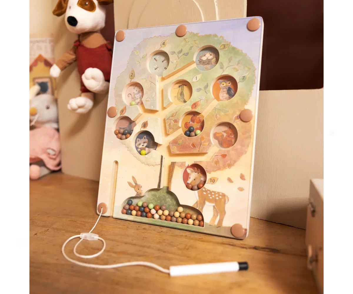 Gran Laberinto Magnético de Madera