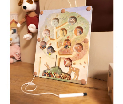 Gran Laberinto Magnético de Madera