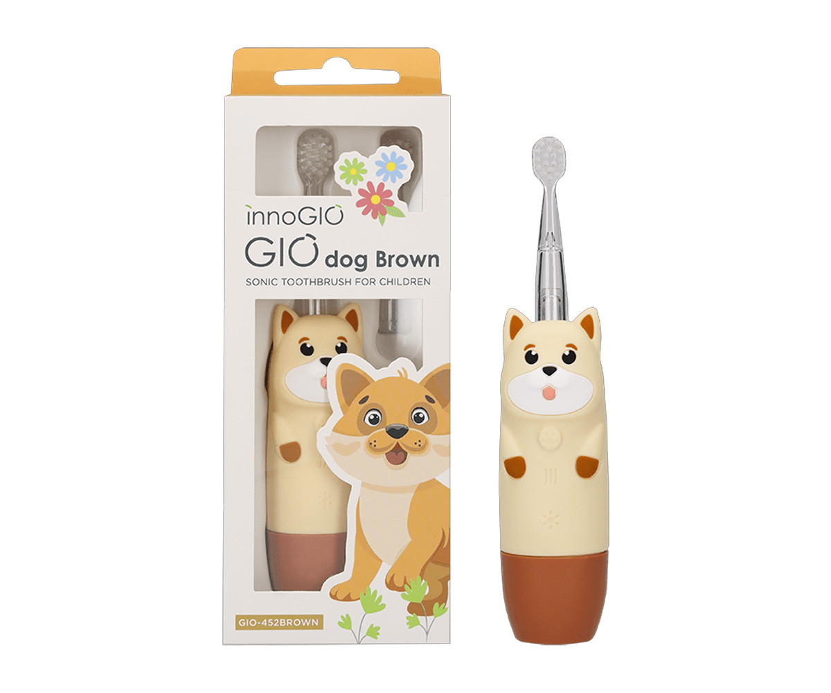 Cepillo de Dientes Sónico GIOdog Brown