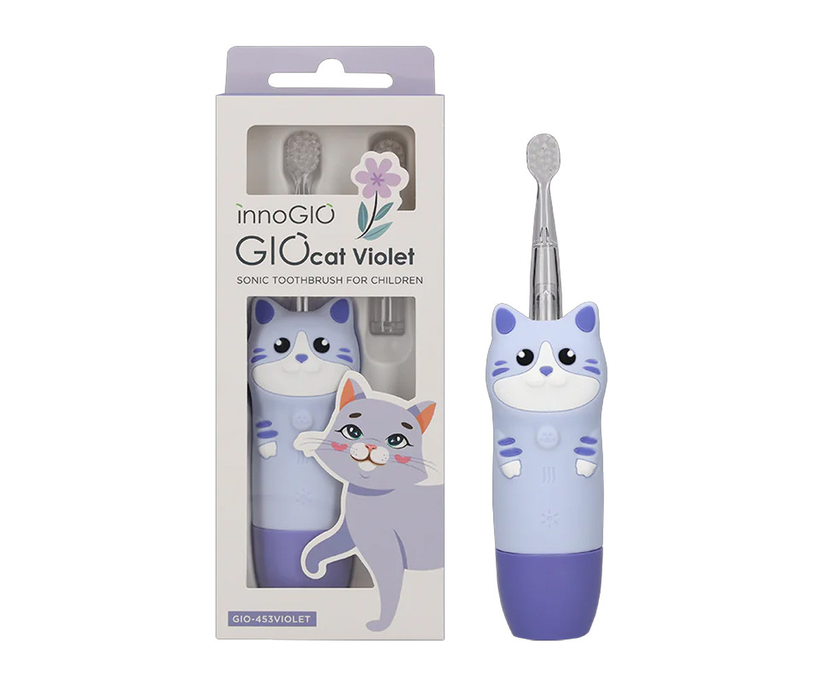 Cepillo de Dientes Sónico GIOcat Violet