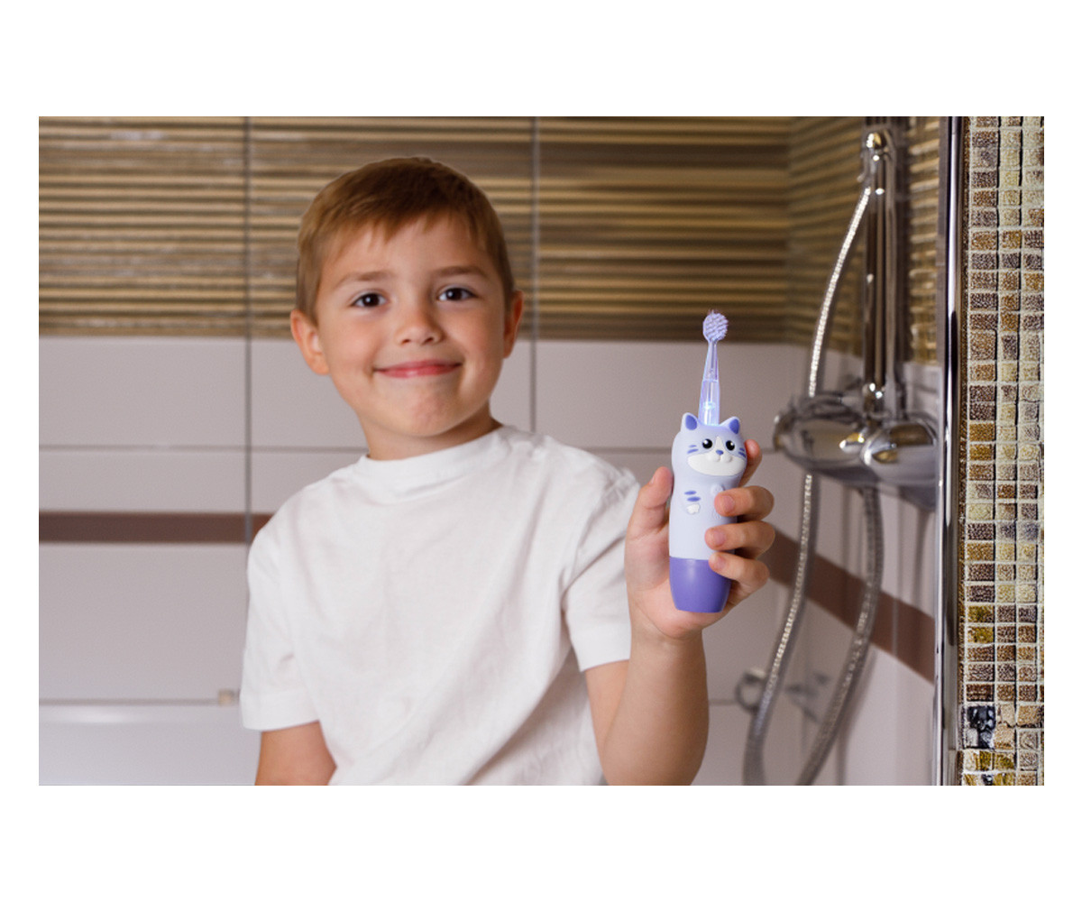 Cepillo de Dientes Sónico GIOcat Violet