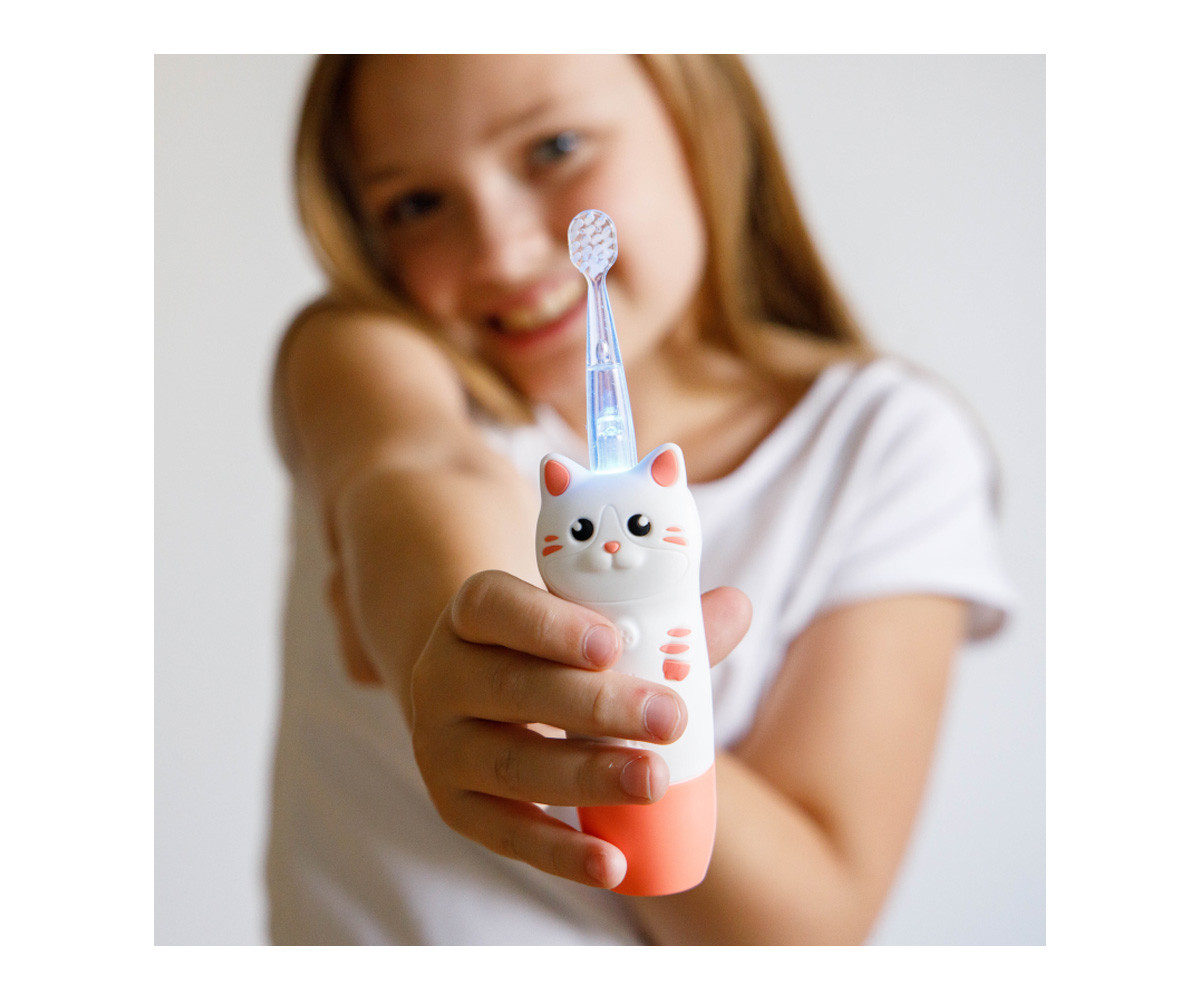 Cepillo de Dientes Sónico GIOcat White