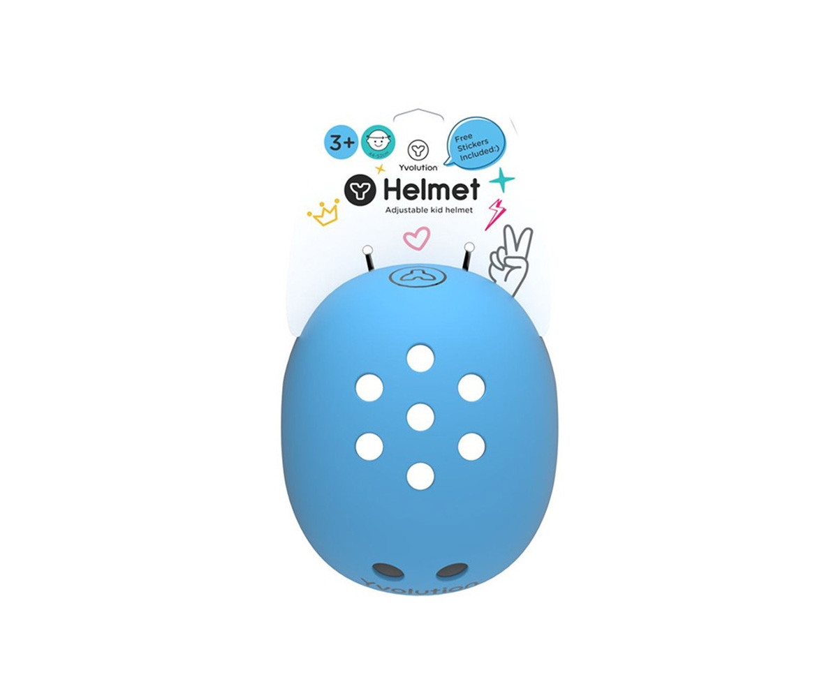 Casco Mediano Azul Yvolution