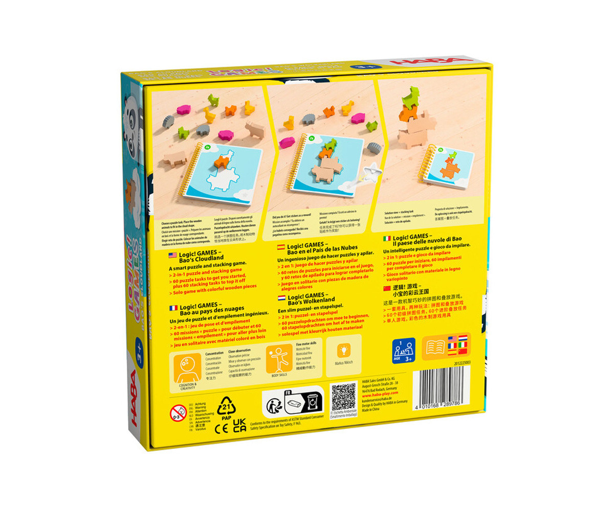 Juego de Lógica el País de las Nubes