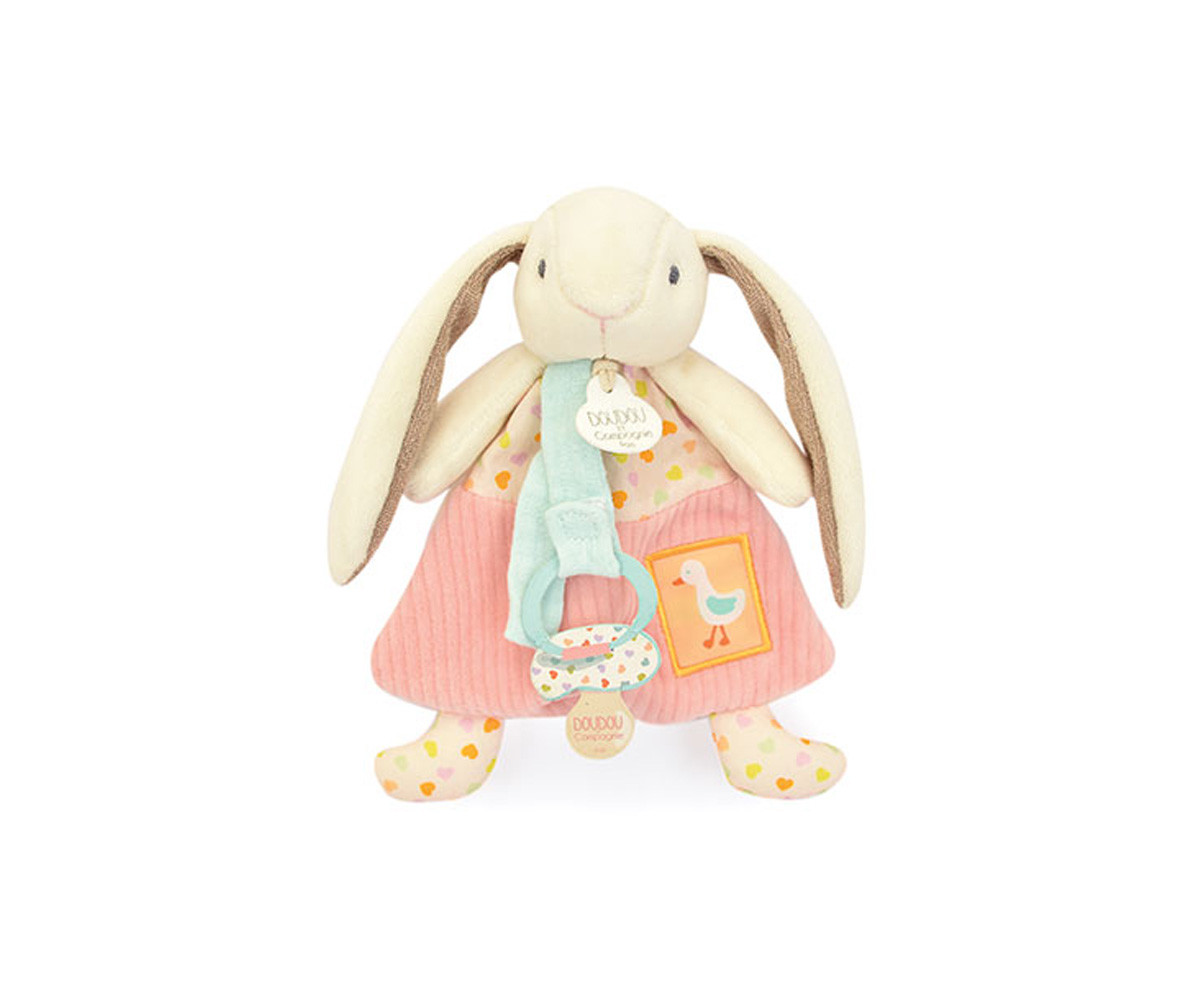 Doudou Portaciuccio Personalizzabile Lapin Ciboulette