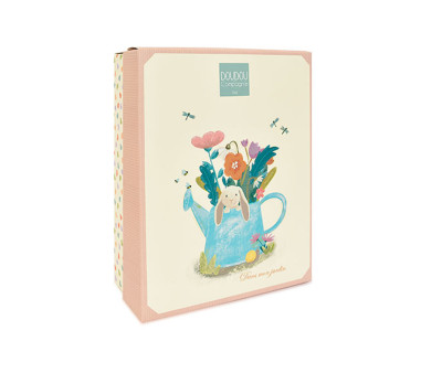 Doudou Portaciuccio Personalizzabile Lapin Ciboulette