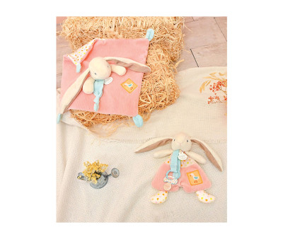 Doudou Portaciuccio Personalizzabile Lapin Ciboulette