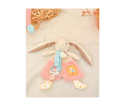 Doudou Portaciuccio Personalizzabile Lapin Ciboulette