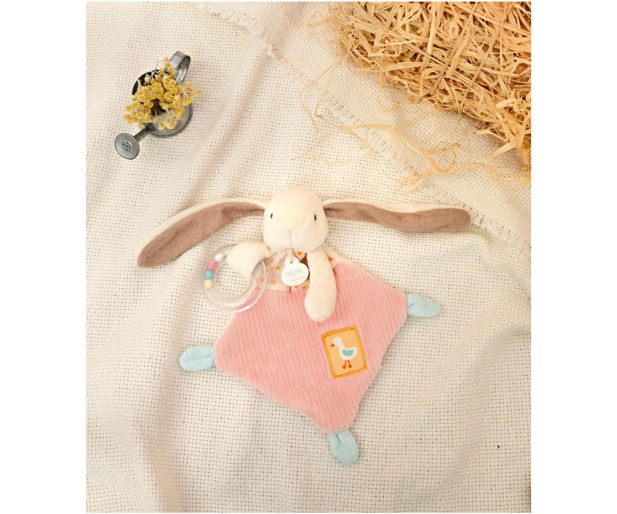 Doudou Sonaglio Peluche Personalizzabile Lapin