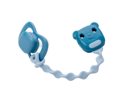 2 Attache-Sucettes en Silicone Sage/Ocean