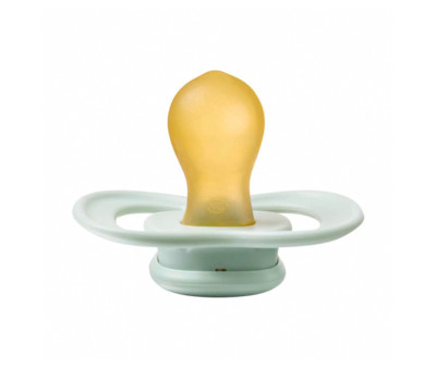 2 Sucettes Tétine Physiologique en Latex Sage/Vanilla