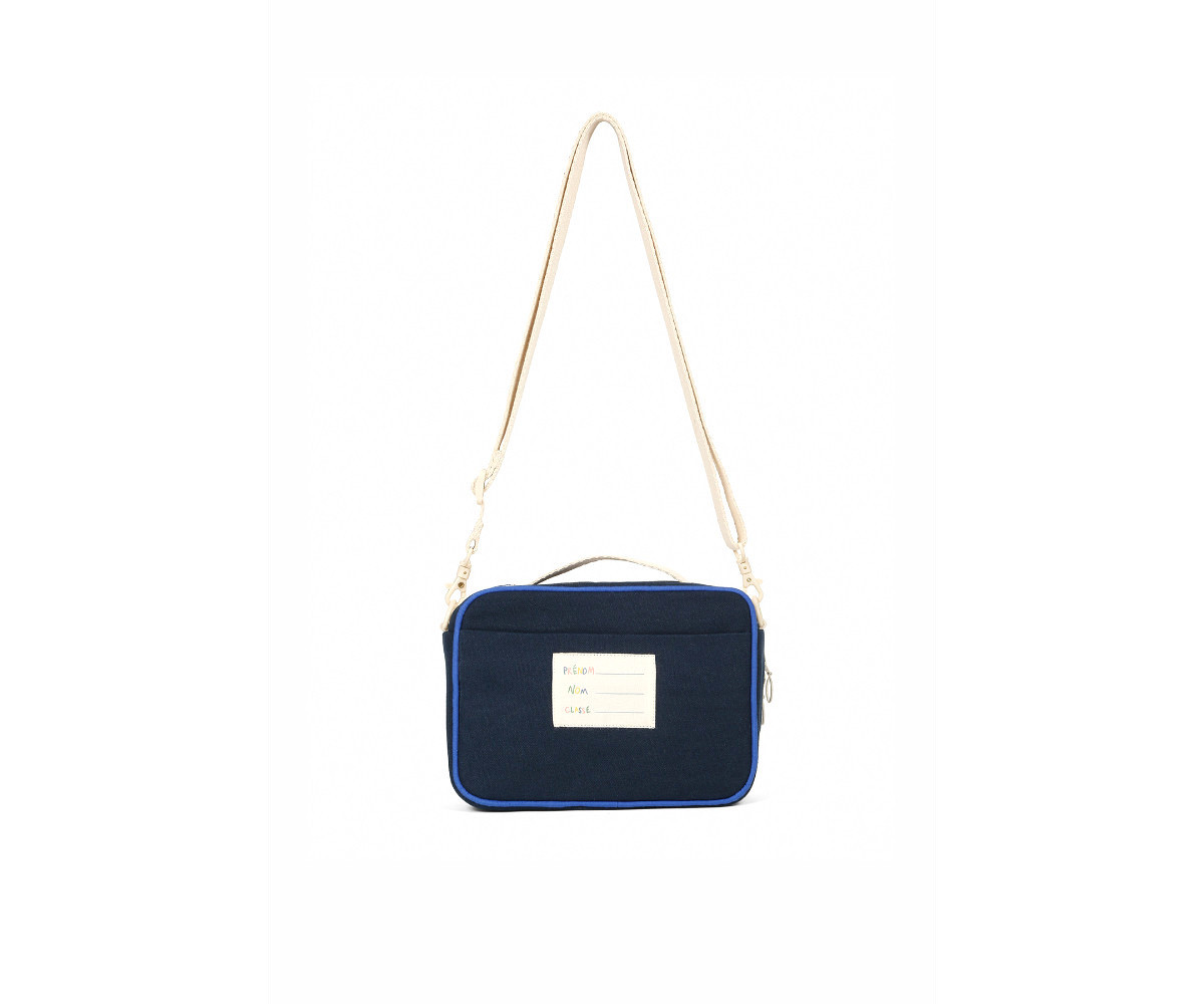 Bolsa Merienda Térmica Elsa Azul Beige