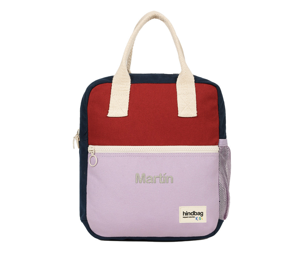 Mochila Preescolar Arthur Tricolor Terracotta Personalizable