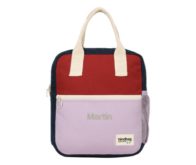 Mochila Preescolar Arthur Tricolor Terracotta Personalizable