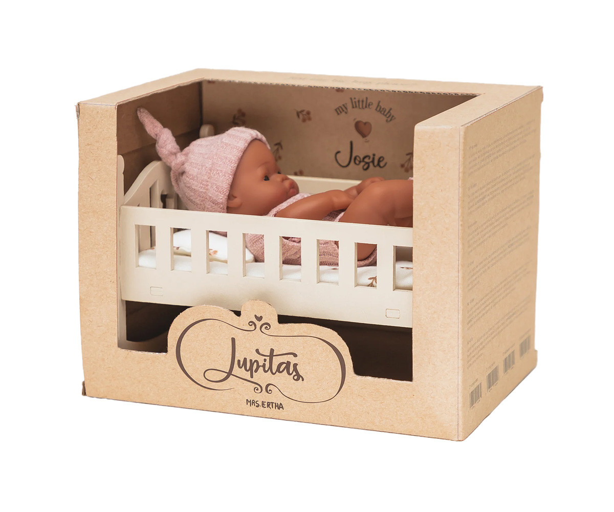 Poupée Josie Lupitas Parure Boutons de Fleurs 20 cm