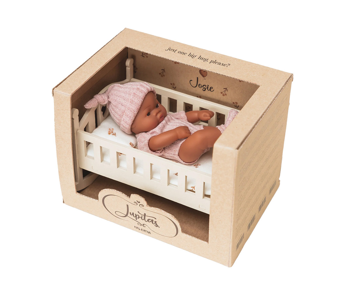 Poupée Josie Lupitas Parure Boutons de Fleurs 20 cm