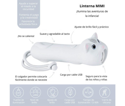 Lampe de Poche en Silicone Mimi