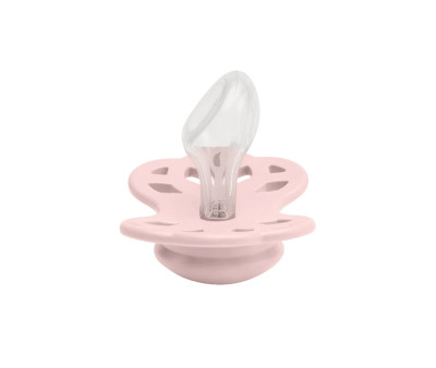 2 Chupetes BIBS Infinity Anatómica Ivory/Blossom