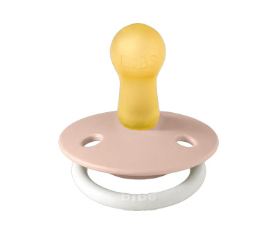 Chupete Nocturno BIBS De Lux Blush en Bolsita