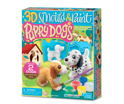 Modella e Dipingi Cagnolini Puppy Dogs 3D
