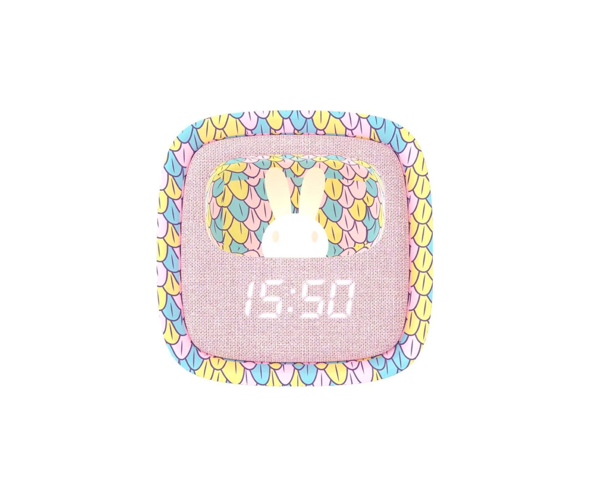 Sveglia & Luce Billy Clock Rainbow Mermaid