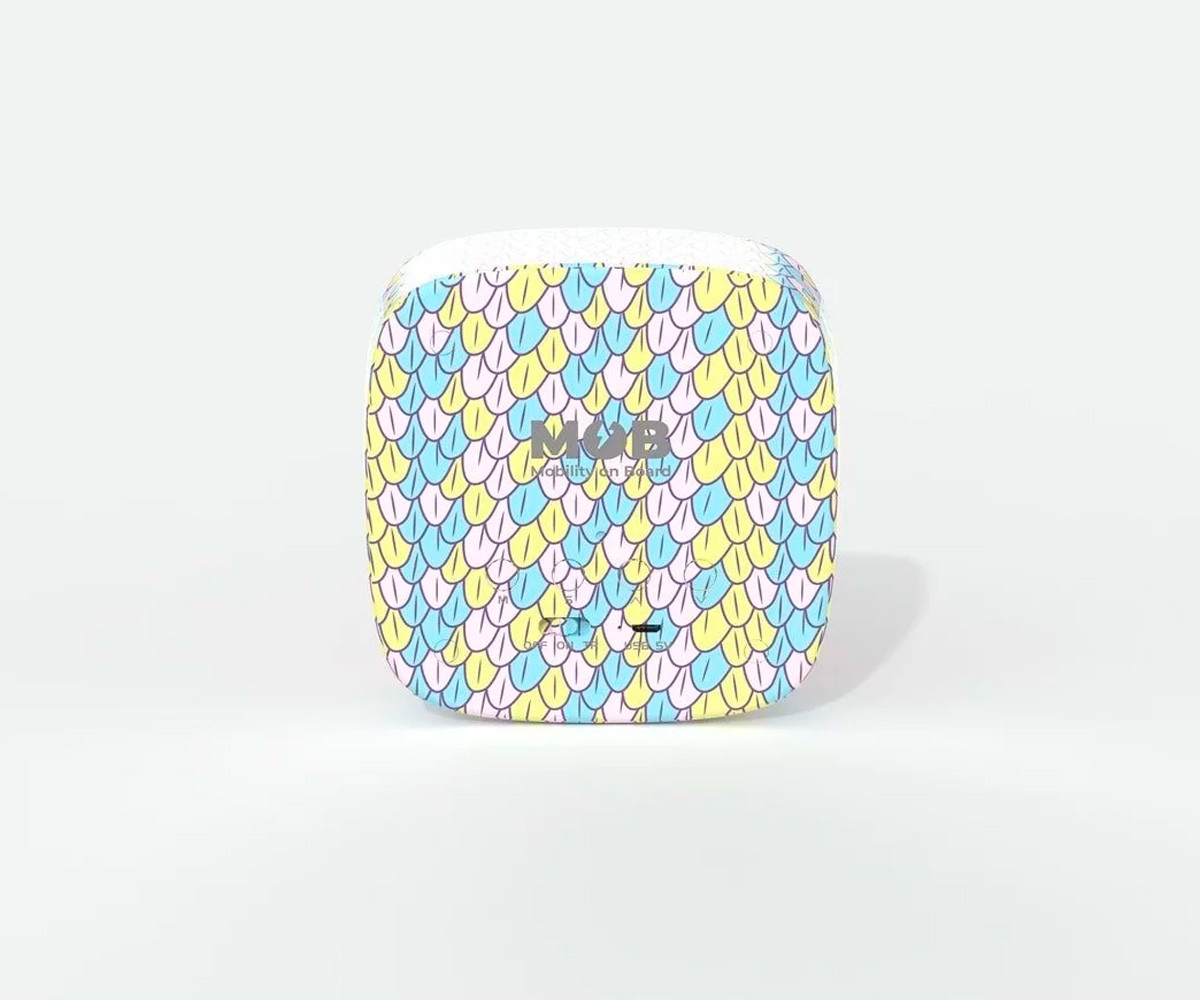 Sveglia & Luce Billy Clock Rainbow Mermaid