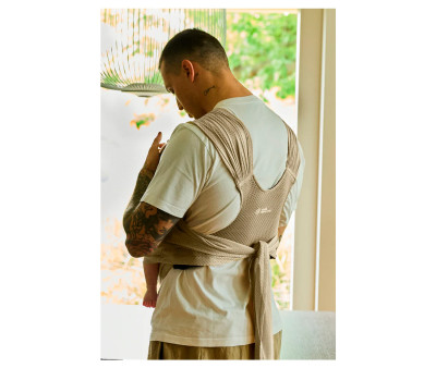 Portabebés Transpirable Cuddle Breeze Watersling Beige