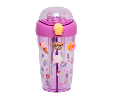 Gourde en Tritan 2 en 1 Sparkling Sweets