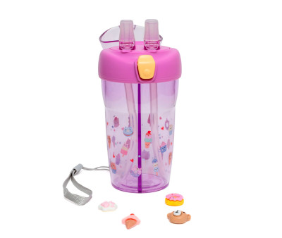 Borraccia in Tritan 2 in 1 Sparkling Sweets