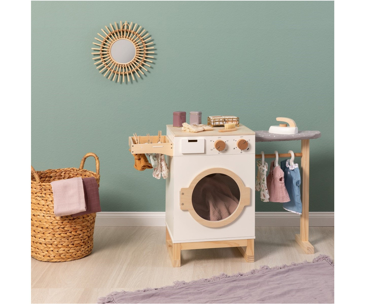 Centro de Lavado y Planchado Rumex Blanco/Natural