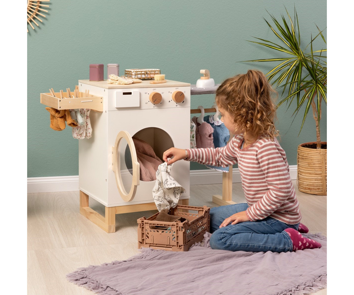 Centro de Lavado y Planchado Rumex Blanco/Natural