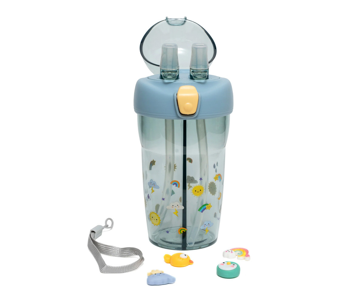 Bottiglia in Tritan 2 in 1 Sparkling Sky